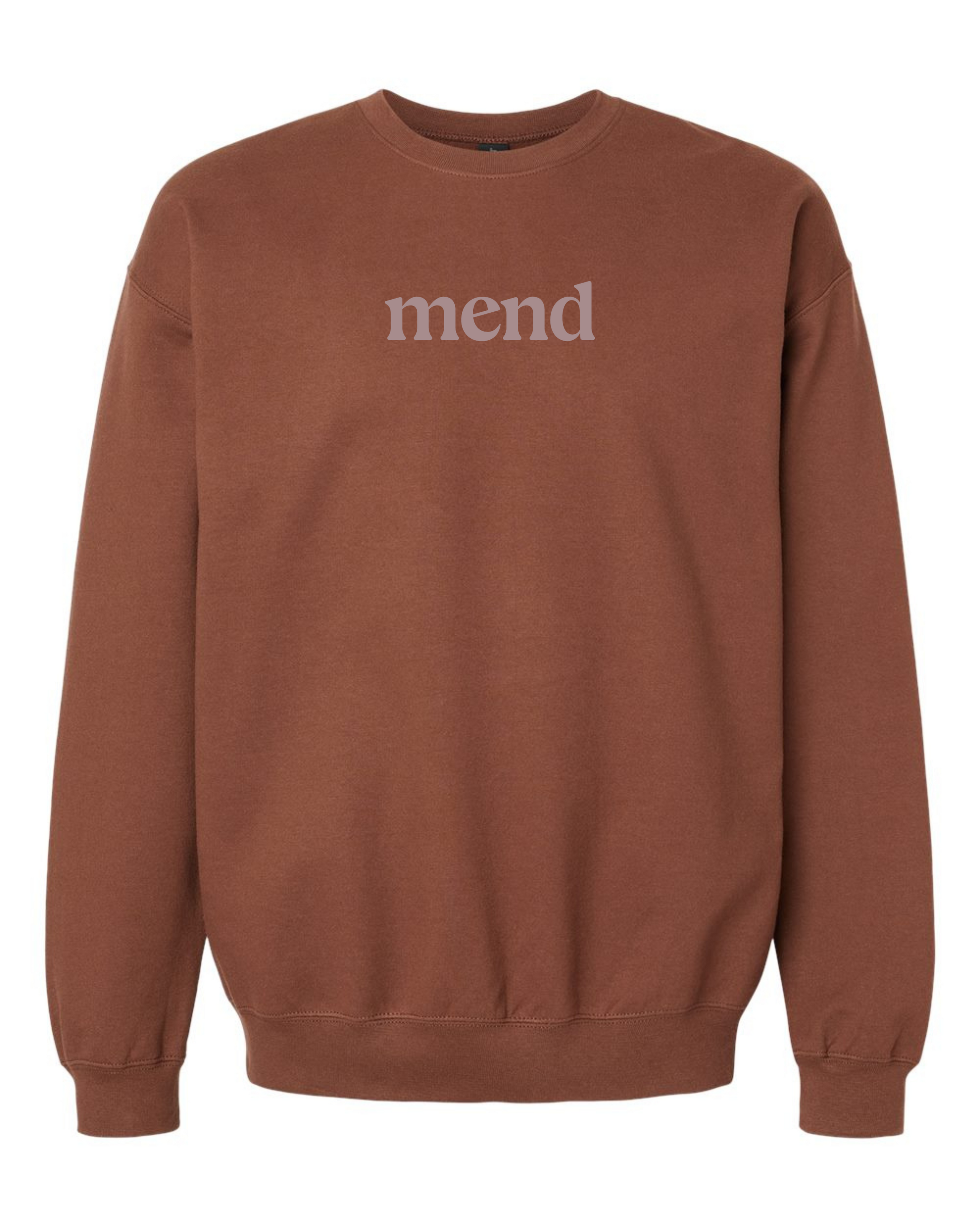 Embroidered Mend Crewneck