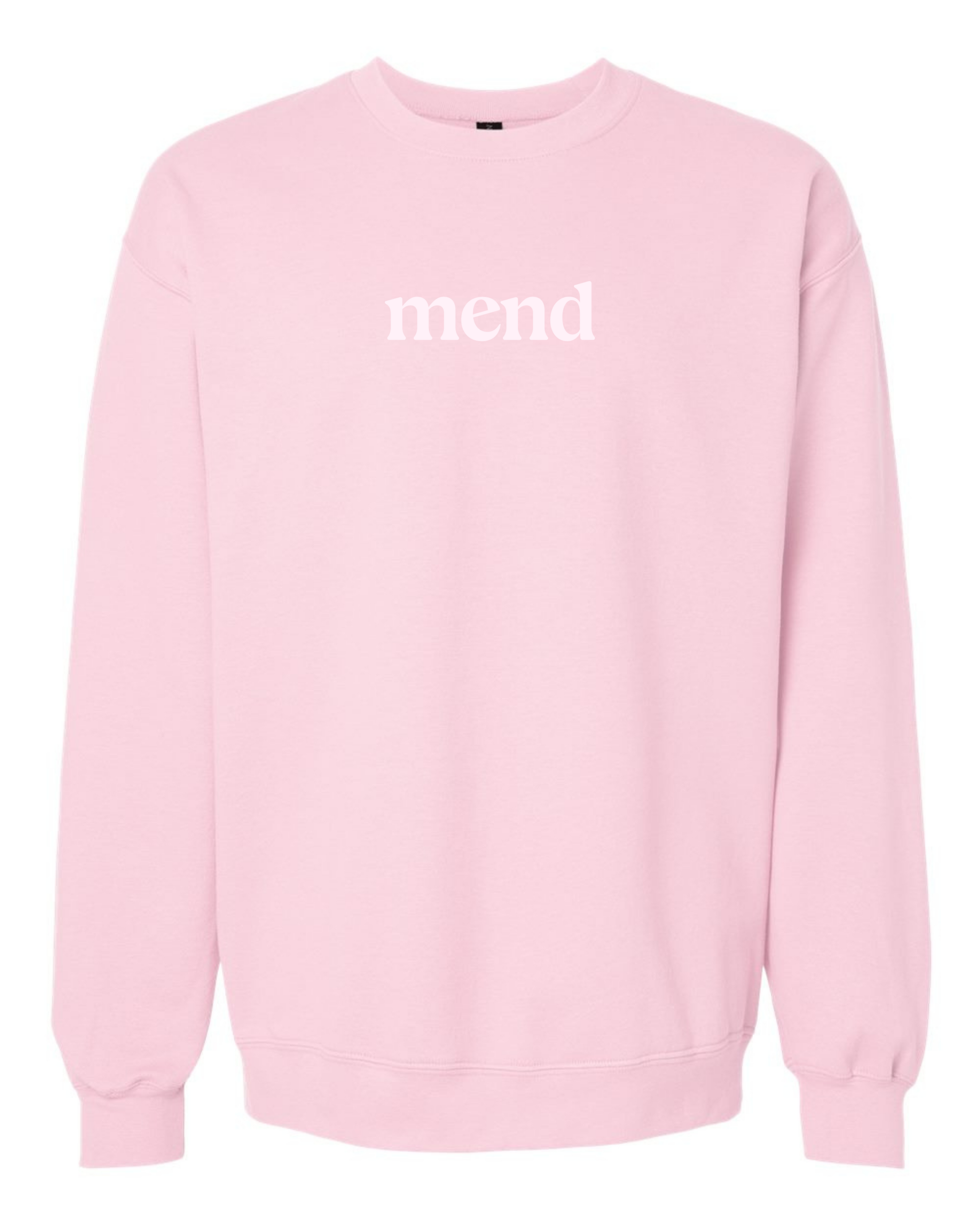 Embroidered Mend Crewneck