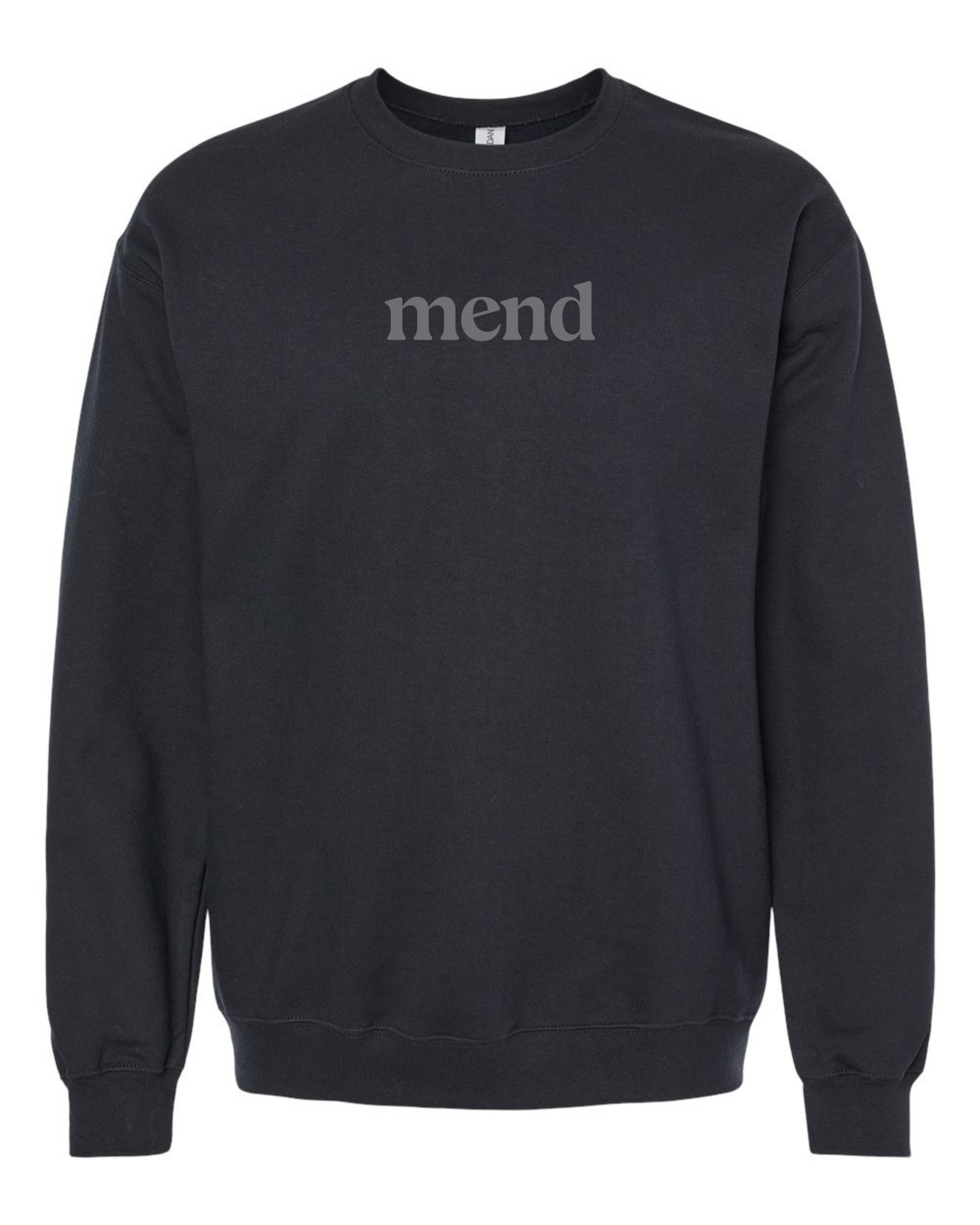 Embroidered Mend Crewneck